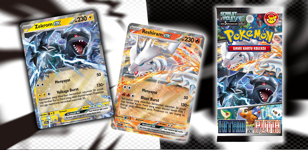 Black & White - Indonesian & Thai Pokemon Card List | KrystalKollectz