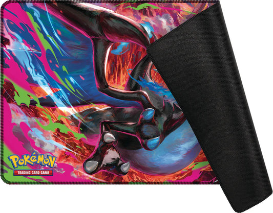 Mega Charizard X - Pokemon TCG Official Playmat Phantasmal Flames