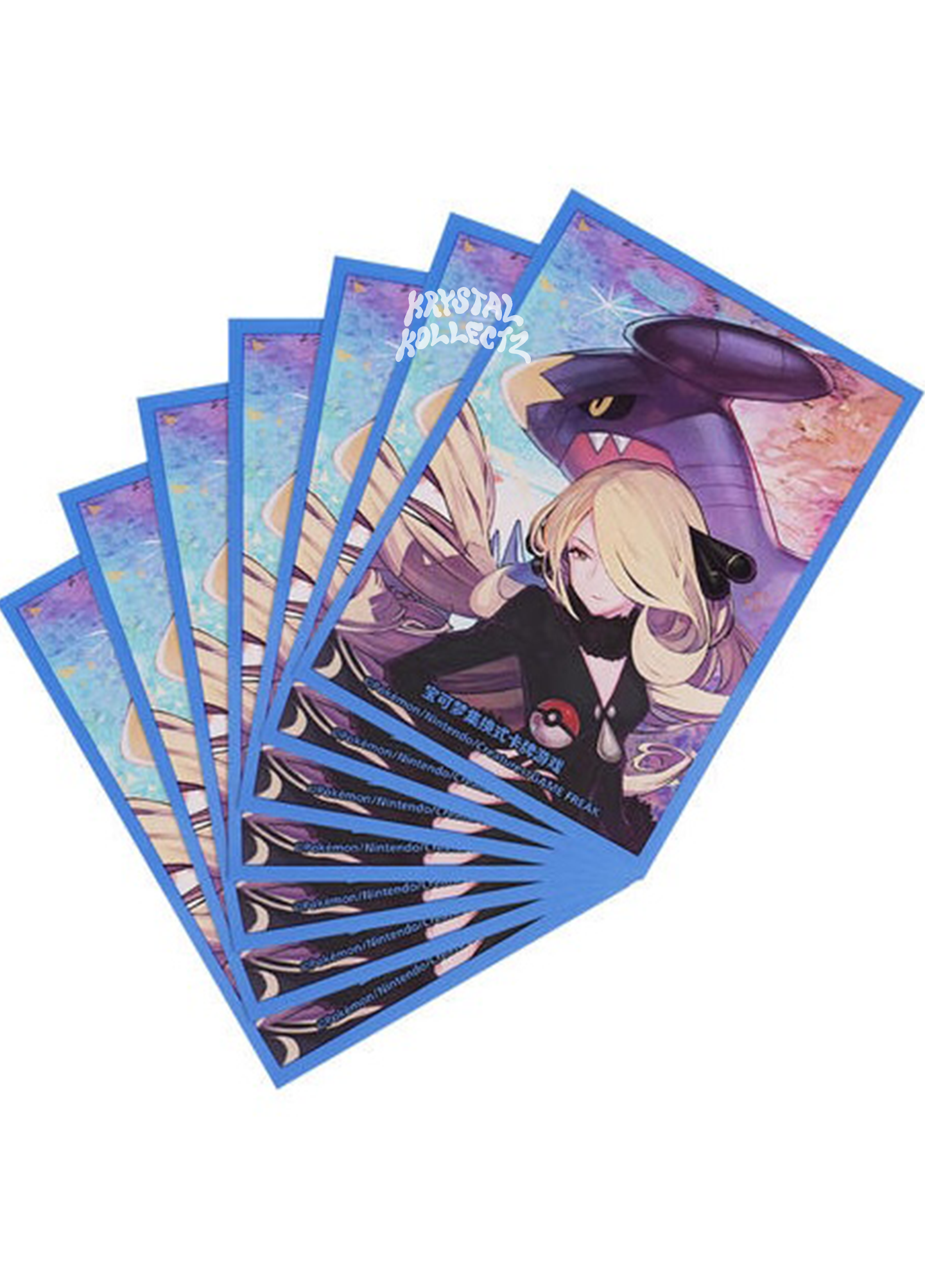 "暗影夺辉"宝可梦艺术卡套 Cynthia Garchomp Sleeves Deck Shield Mainland China Simplified Chinese exclusive sleeves