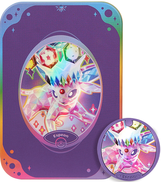 Simplified Chinese - Terastal Gathering CSV9.5C - Espeon Tin Gift Box | PRE-ORDER