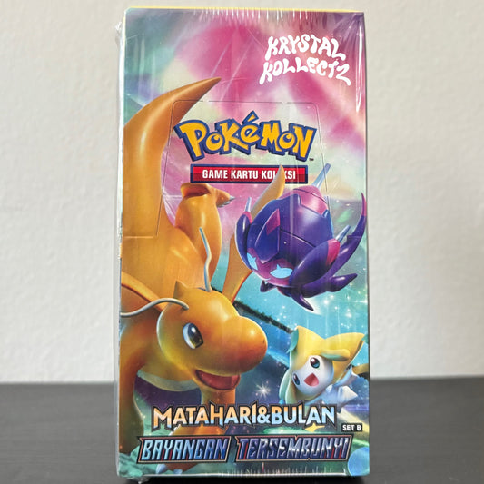 Hidden Shadow Bayangan Tersembunyi Set B Pokemon Booster Box Indonesian KrystalKollectz