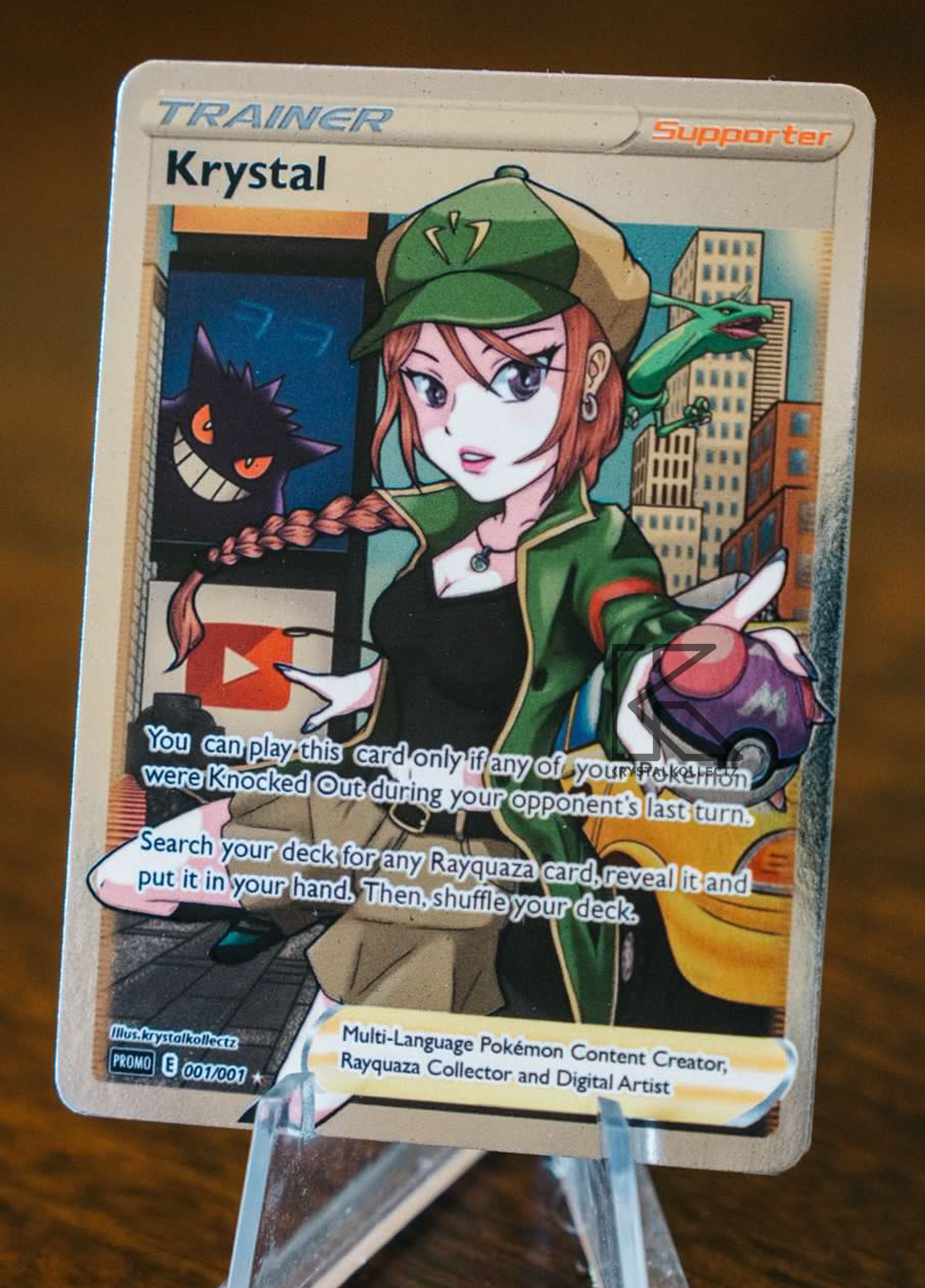 KrystalKollectz - Trainer Card - Custom KrystalKollectz - Trainer Card - Custom