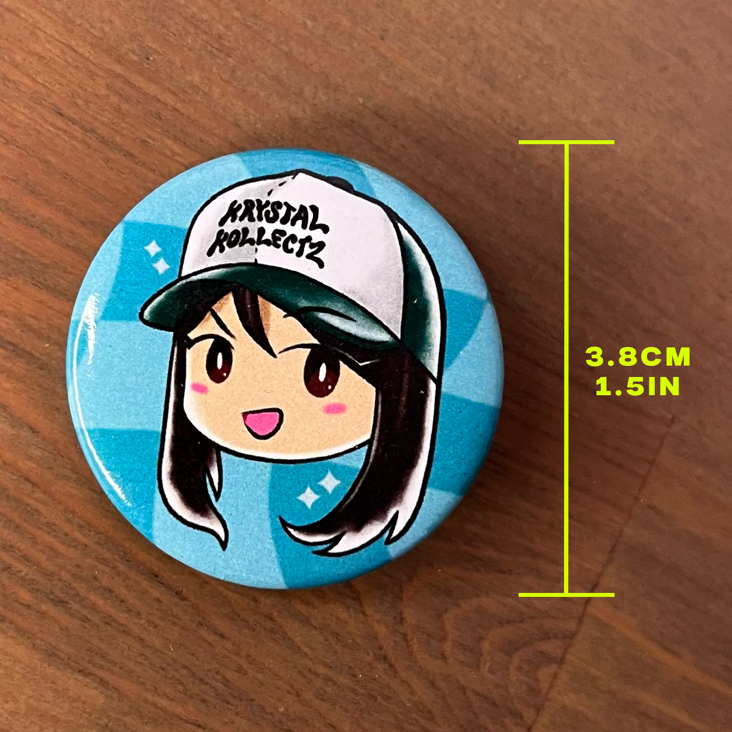 Hi, it's me KrystalKollectz - Badge
