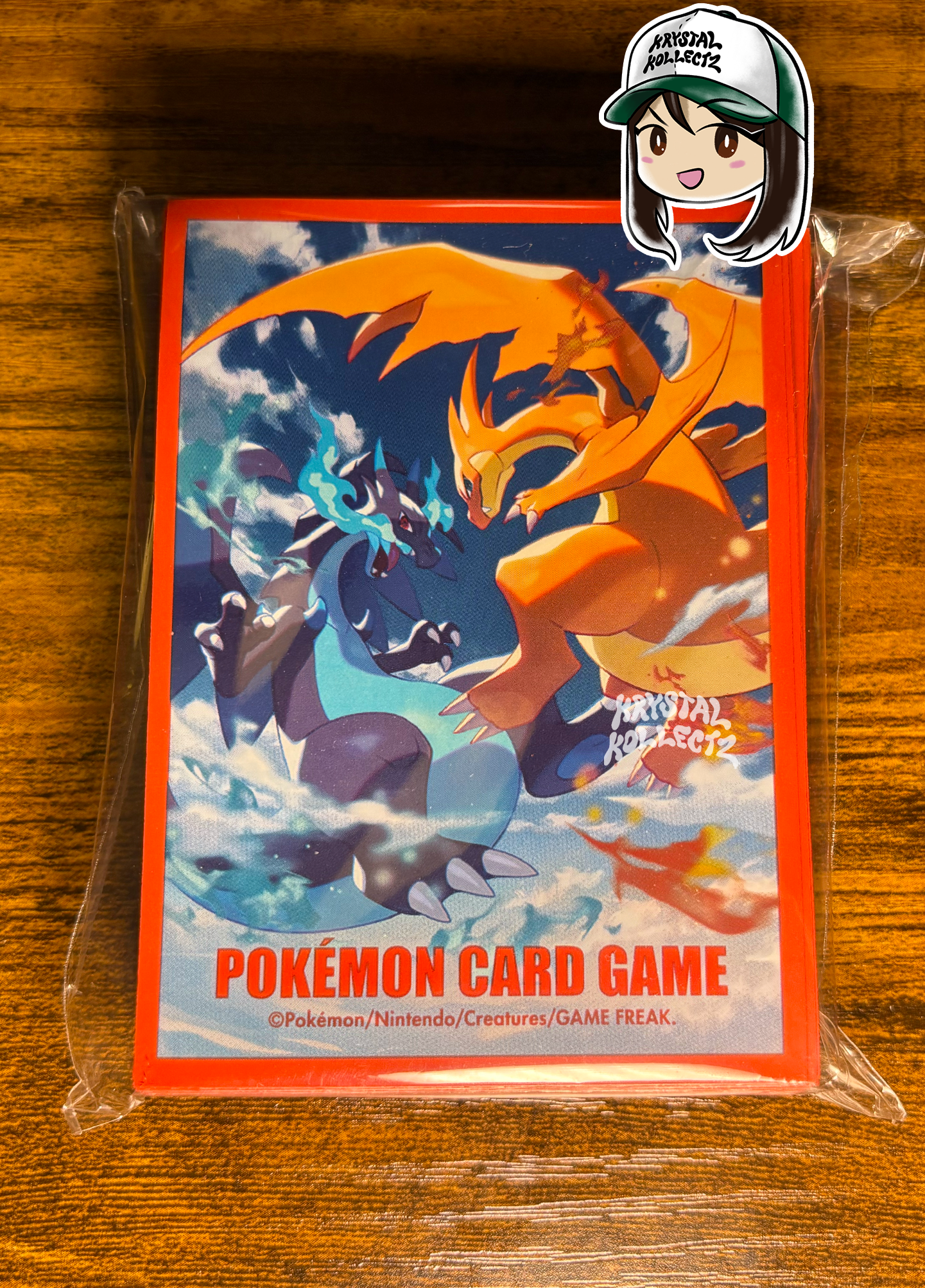 Mega Charizard X & Y - Pokemon Official Sleeves - Taiwan & Hong Kong Exclusive