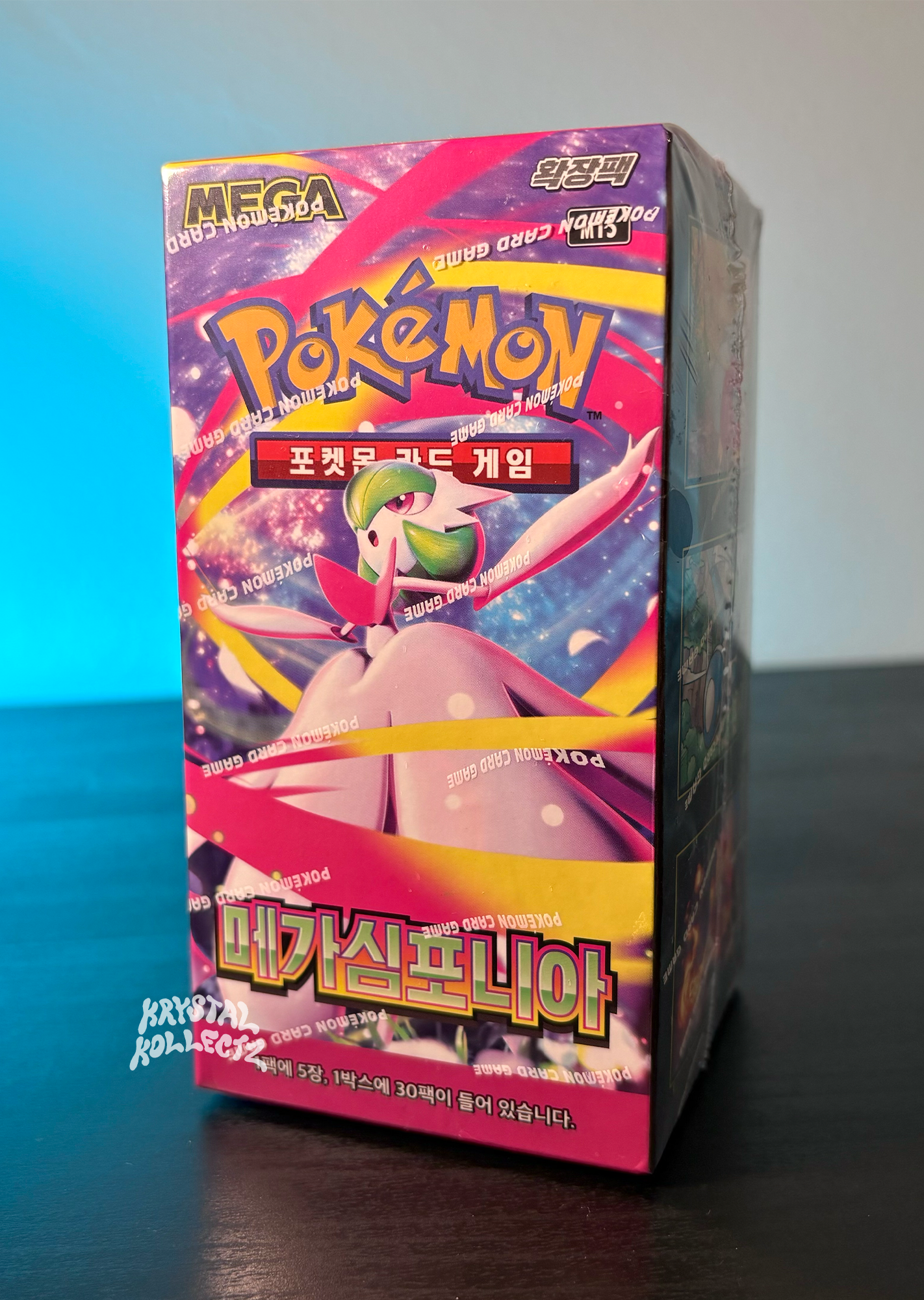 Pokemon Mega Symphonia 메가심포니아 Korean Booster Box Scarlet & Violet M1S Mega authentic sealed box KrystalKollectz  포켓몬스터 Pokemon Korea
