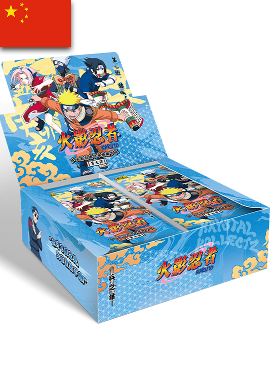 Naruto Kayou Booster Box Simplified Chinese KrystalKollectz 火影忍者 S-Chinese Anime cards Booster Pack Sasuke Sakura Kakashi