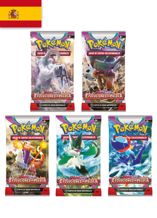 Paldea Evolved - Pokemon Booster Pack - Spanish