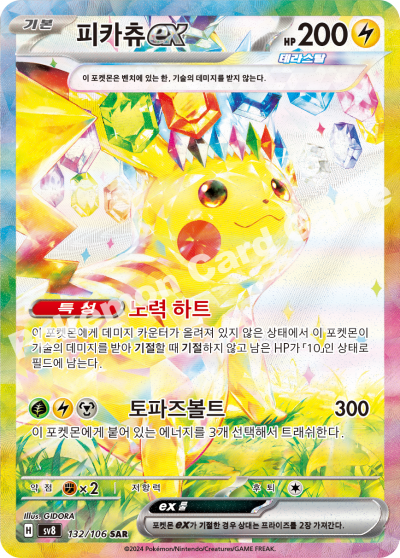 Korean - Supercharged Breaker | sv8- Pokemon Booster Box (Surging Sparks)