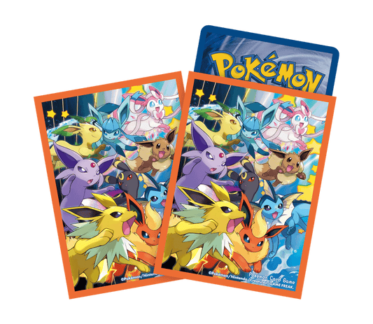 Eeveelutions Pokemon Sleeves 64 x Terastal Festival ex Prismatic Evolutions ETB 2025 KrystalKollectz 寶可夢 Taiwan Chinese Traditional Hong Kong