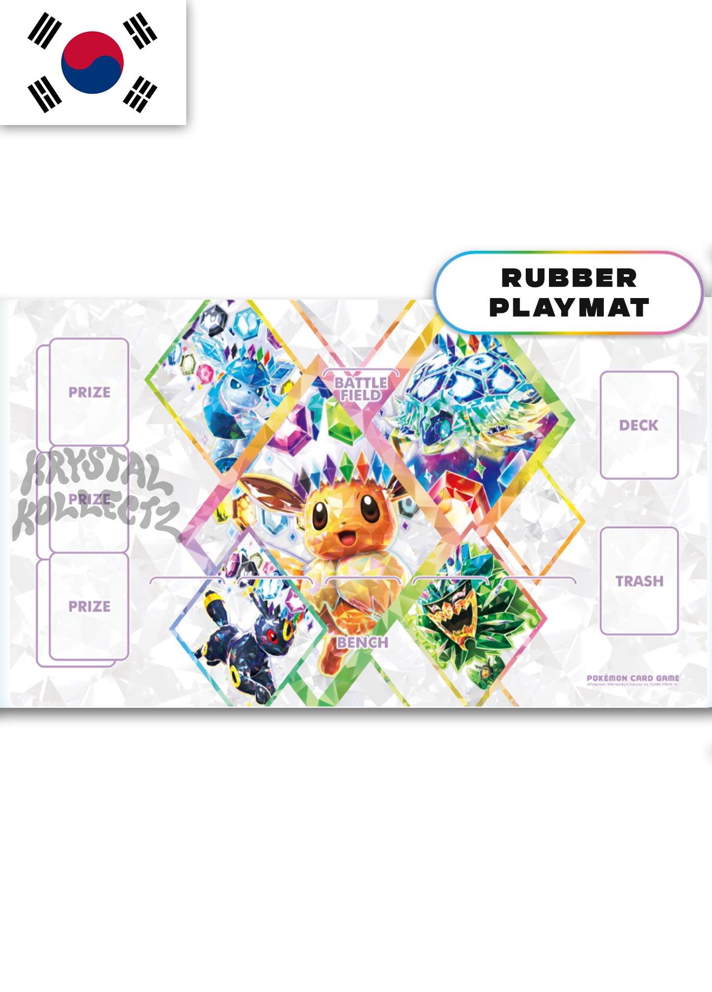 Terastal Festival ex - Pokemon Rubber Playmat - Korean