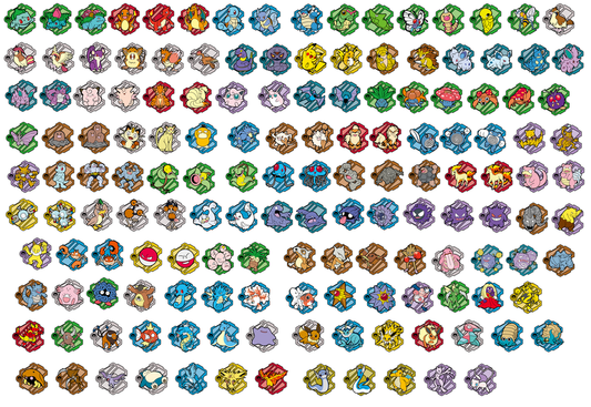 Pokemon 151 Puzzle Magnet - Mystery Box - Simplified Chinese