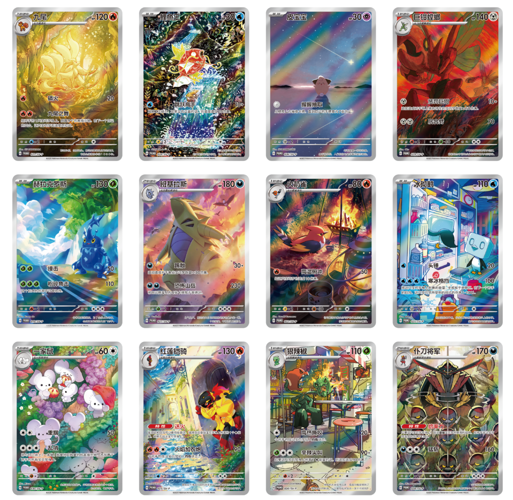 Pokemon Metal Card Deck Storage Box Set - Simplified Chinese