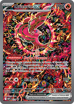 pokemon cards in spanish Oricorio ex - 024 24