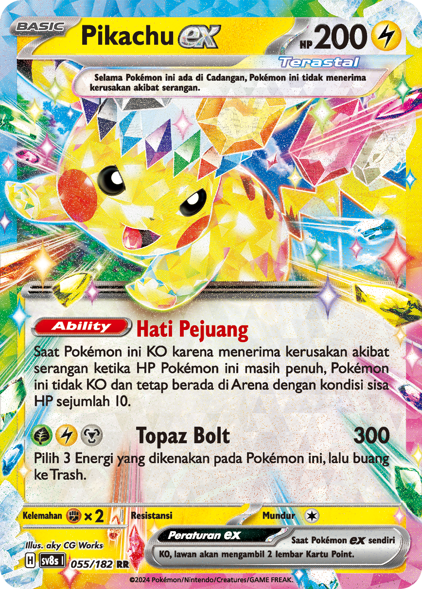 Kilat Rasi / Surging Sparks - Pokemon Booster Box - Indonesian