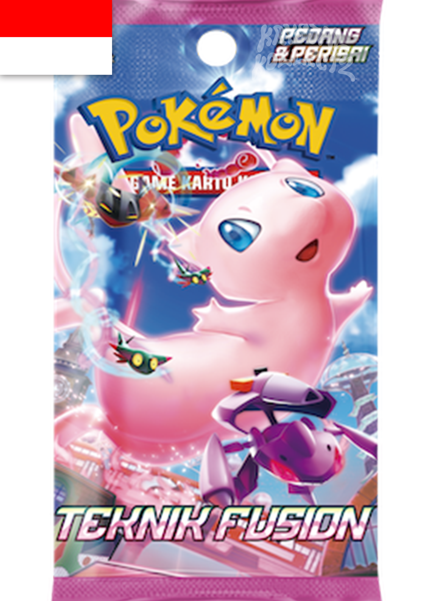 Fusion Arts Teknik Fusion Pokemon Booster Box - Indonesian KrystalKollectz 2021 Fusion Strike
