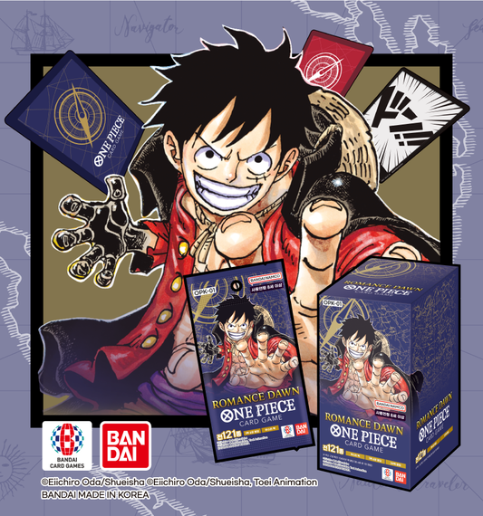 Romance Dawn One Piece 원피스 OPK-01 Card List KrystalKollectz 