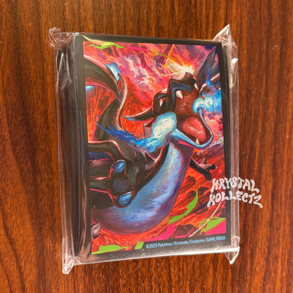 Mega Charizard X - Pokemon Card Sleeves Phantasmal Flames
