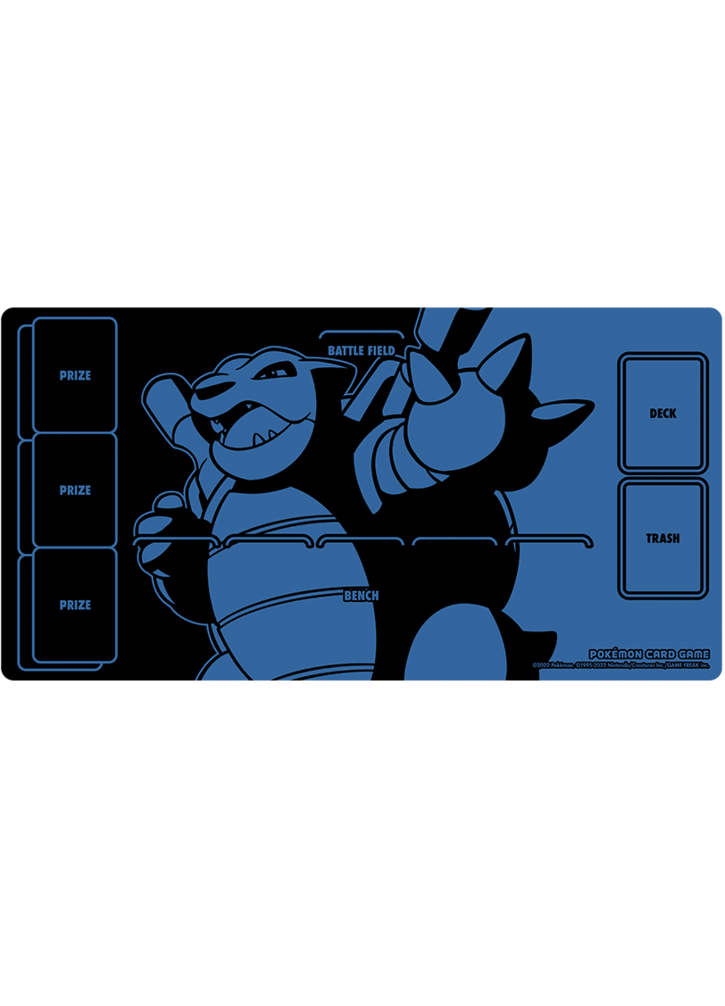 Blastoise - Card Game Official Pokemon Playmat - Korean