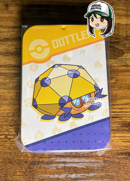 Dottler - Pokemon Official Damage Counter Storage Tin - Mainland China Exclusive