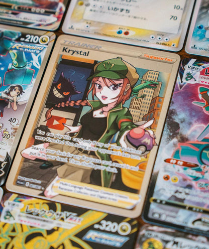 trainer pokemon cards full art KrystalKollectz - Trainer Card