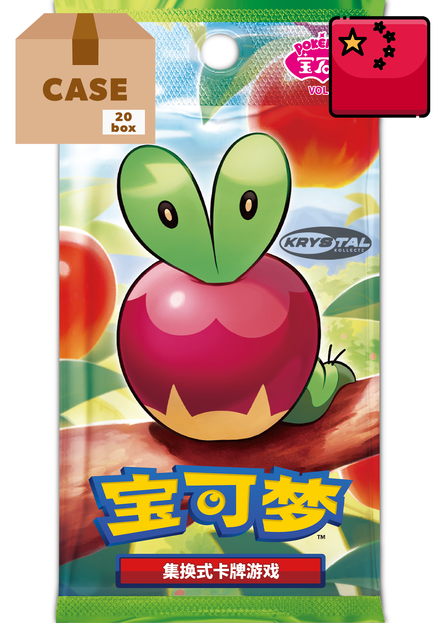 Pokémon Gem Pack Volume 6 S-Chinese booster box new sealed Simplified Chinese 2026 CBB6C Vol.6