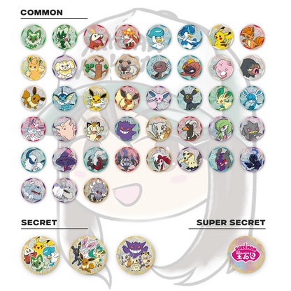 Gem Pack - Pokemon Badge Set - Simplified Chinese - [PRE-ORDER]