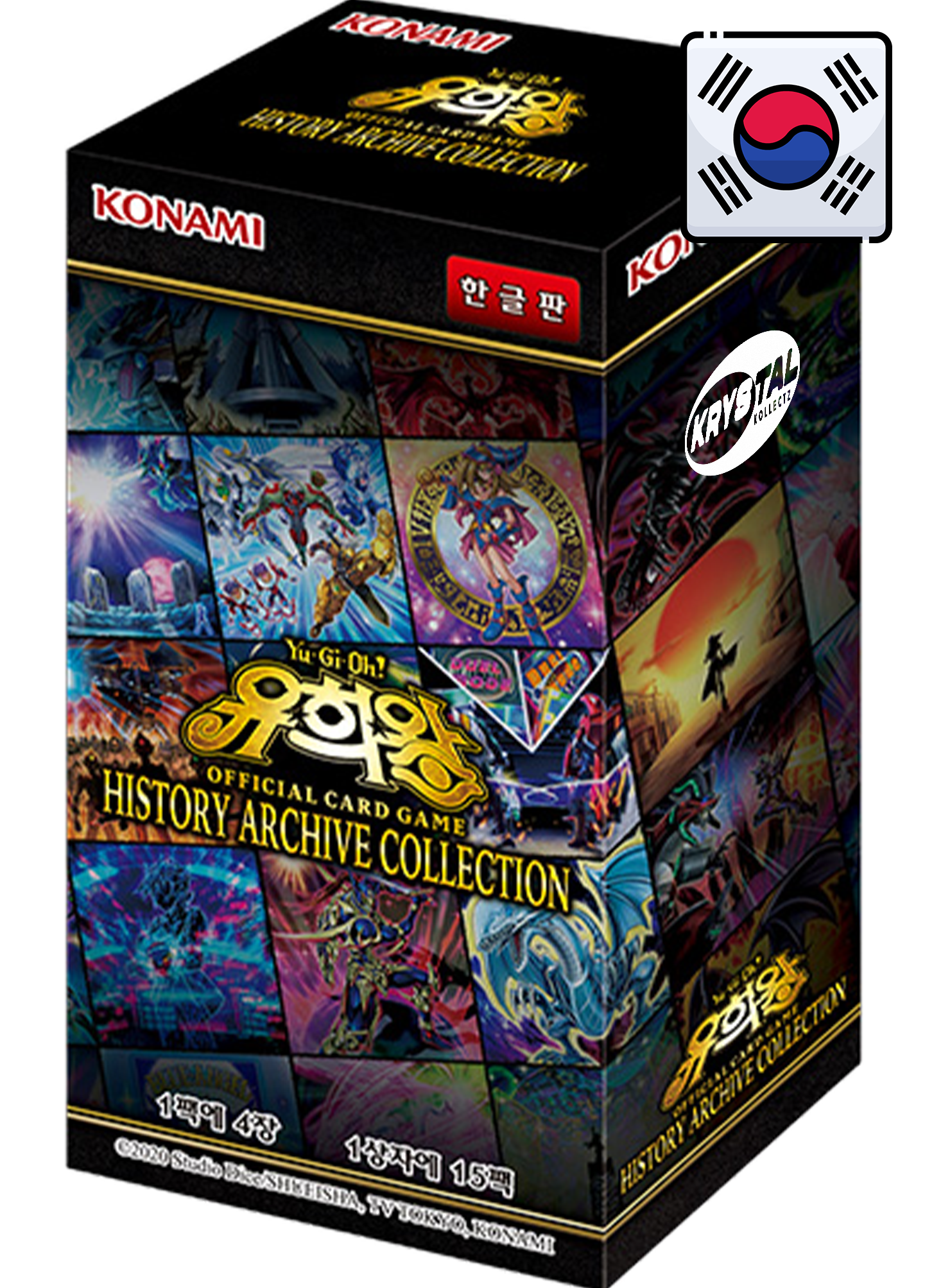 Korean - Yu-Gi-Oh! Booster Box - History Archive Collection - HC01-KR