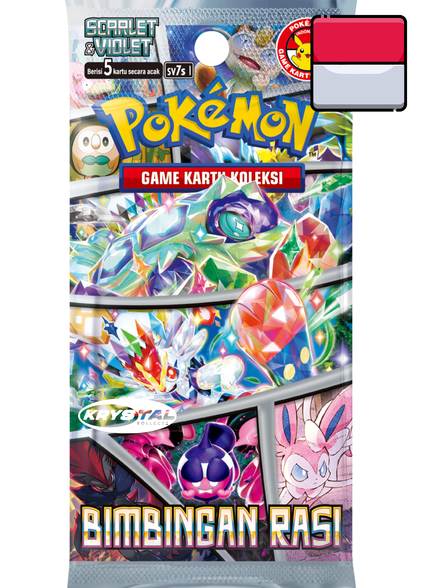 Indonesian Stellar Guidance Bimbingan Rasi Pokemon Booster Box sv7s I