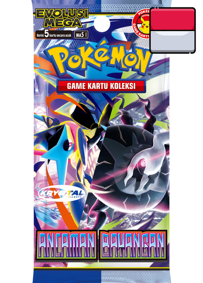 Indonesian Pokemon Ancaman Bayangan MA5 Booster Box Threatening Shadow