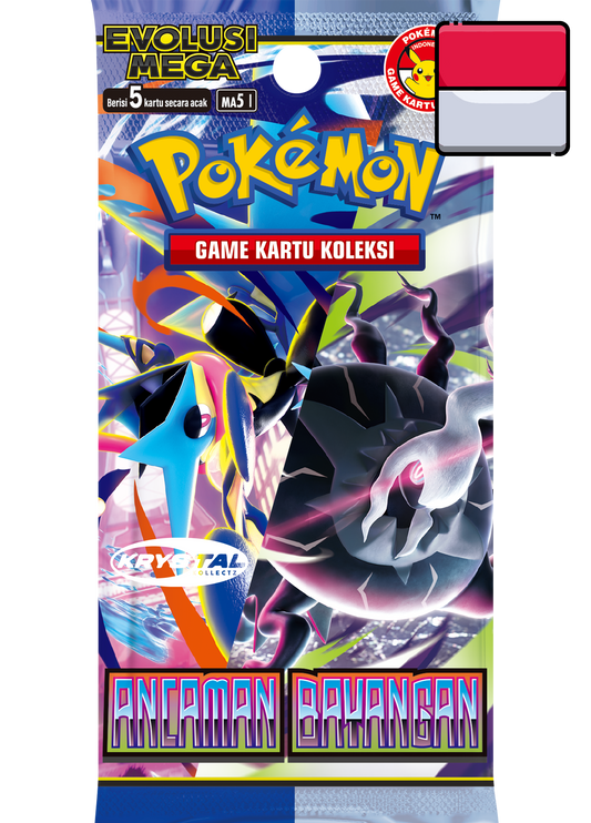 Indonesian Pokemon Ancaman Bayangan MA5 Booster Box Threatening Shadow