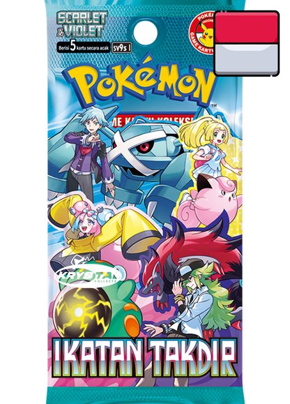 Pokemon Indonesian Ties of Fate Battle Partners Ikatan Takdir Booster Box Journey Together Krystalkollectz