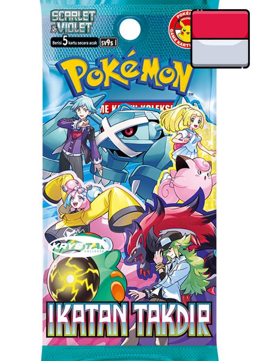 Pokemon Indonesian Ties of Fate Battle Partners Ikatan Takdir Booster Box Journey Together Krystalkollectz