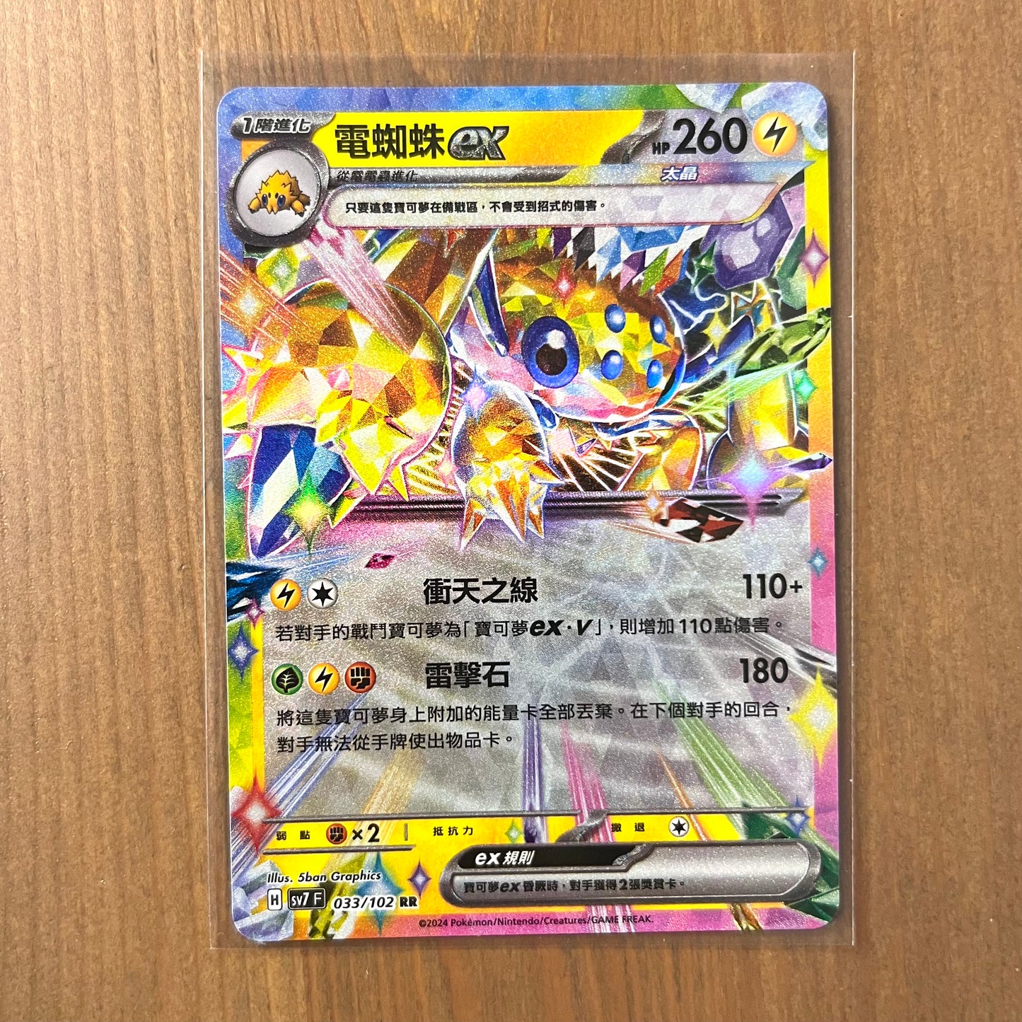 Stellar Galvantula ex RRR - Stellar Miracle - T-Chinese