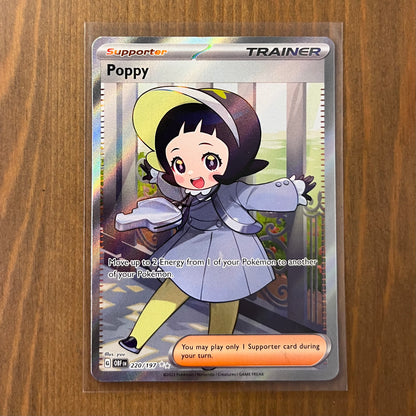 Poppy Full Art - Obsidian Flames - English