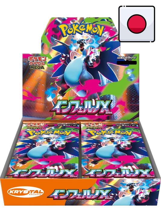 Pokemon Inferno X インフェルノX Japanese Booster Box Krystalkollectz Mega Evolution Mega Charizard X sealed authentic box 