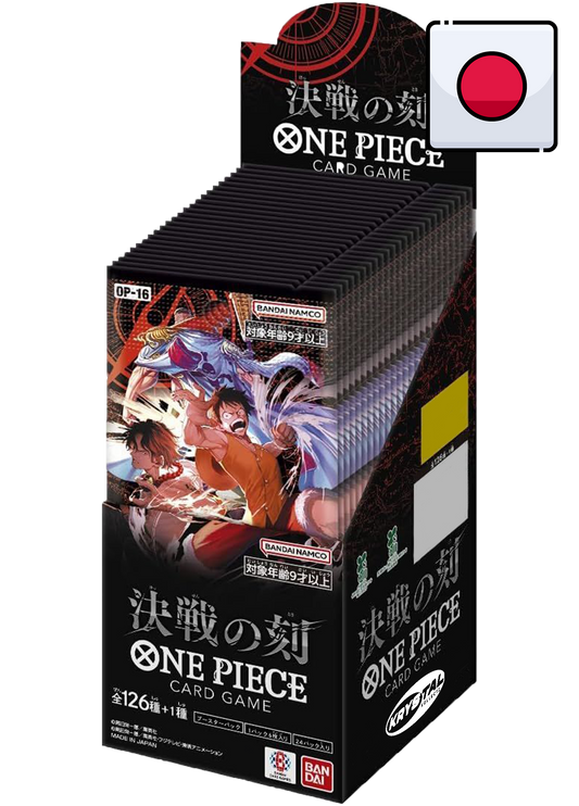 One piece OP-16 Japanese booster box KrystalKollectz card game 