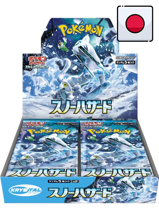 Japanese Snow Hazard sv2P  Pokemon Booster Box Paldea Evolved Chien Pao Scarlet & Violet