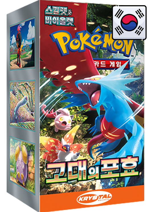 Ancient Roar Pokemon Booster Box 고대의 포효 2023 KrystalKollectz 스칼렛&바이올렛 Paradox Rift