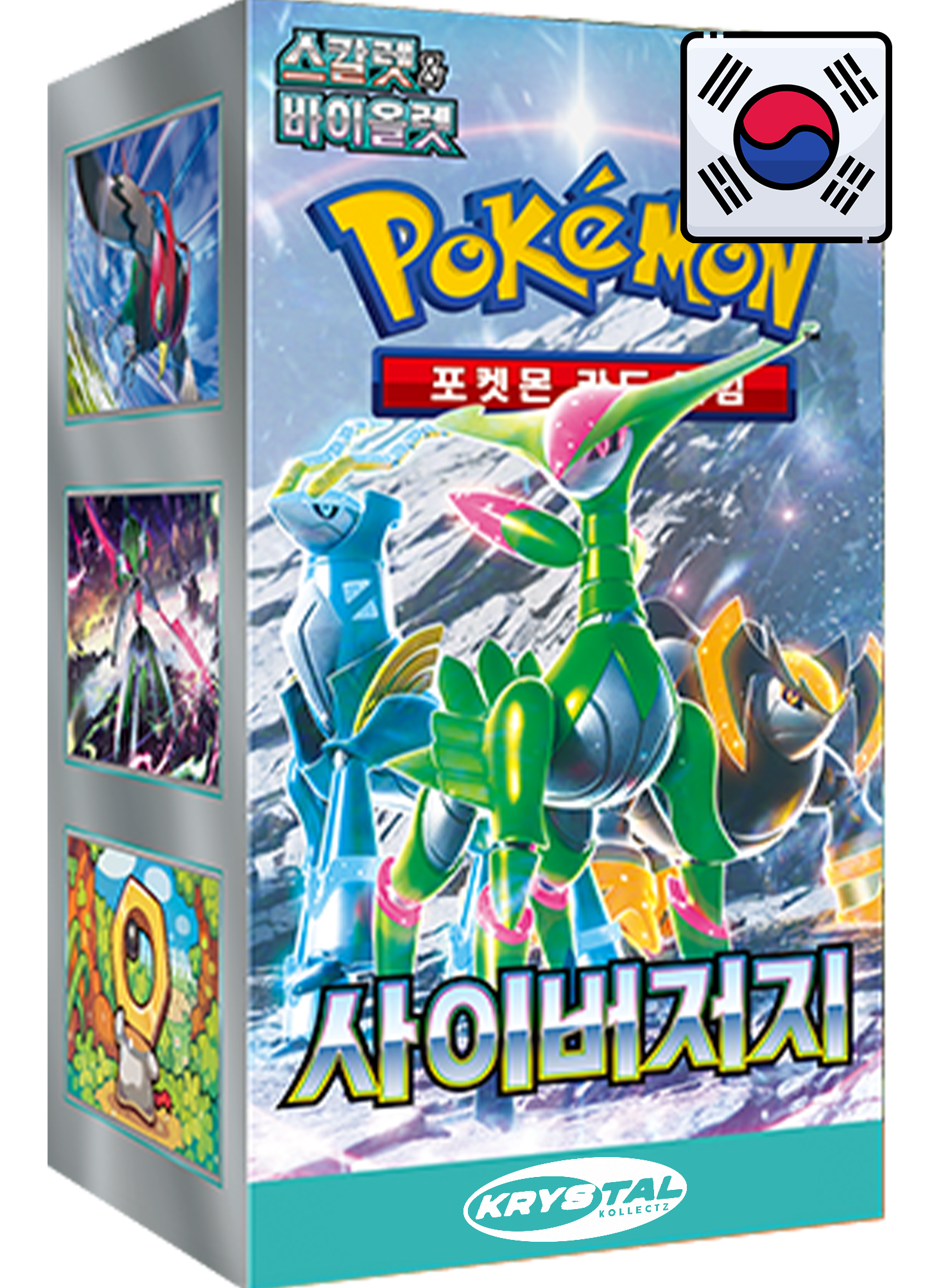 Cyber Judge 사이버저지 sv5M Pokemon Booster Box Korean Scarlet & Violet KrystalKollectz Temporal Forces