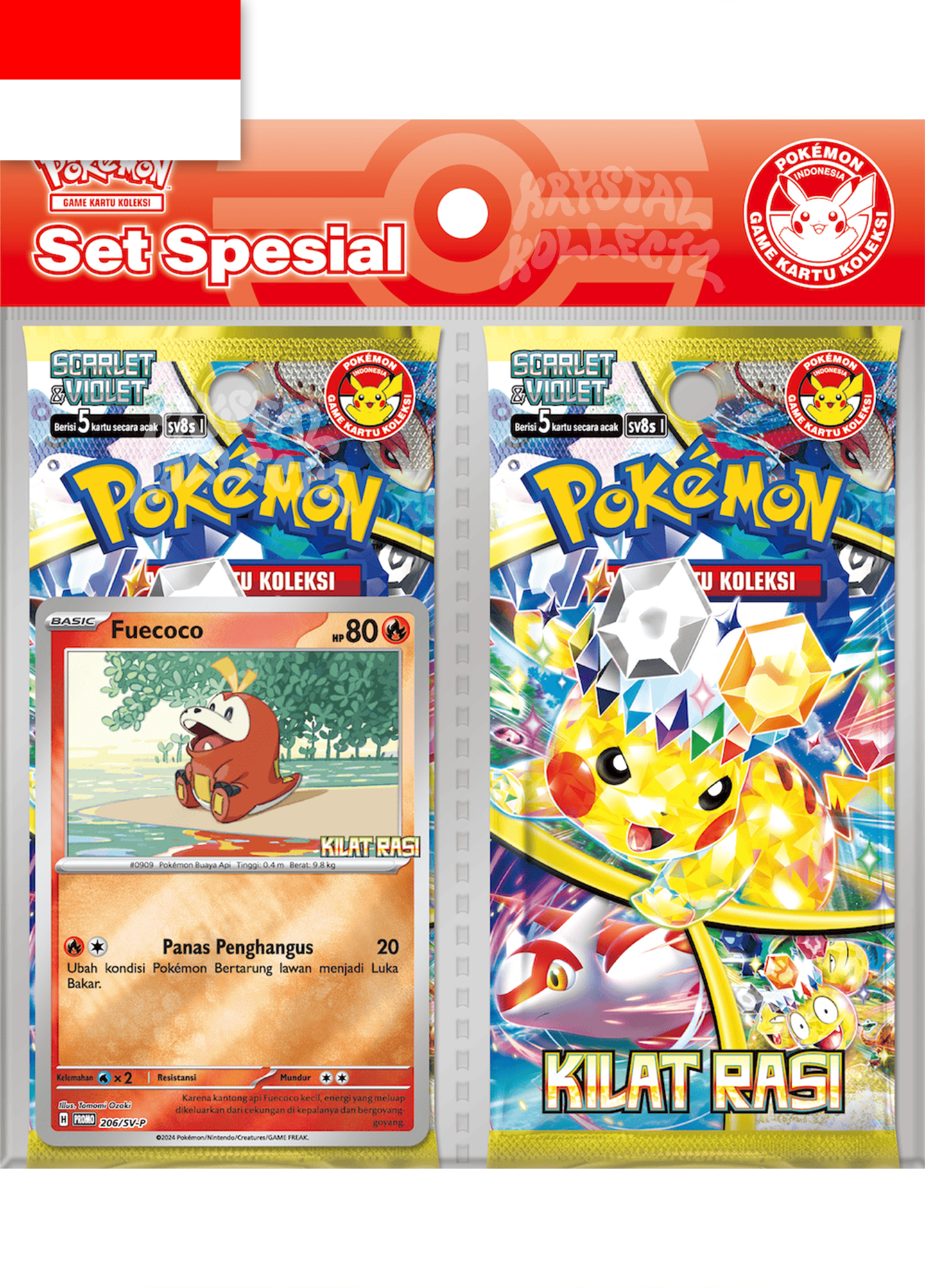 Stellar Lightning Strike / Kilat Rasi - Pokemon Special Set Pack - Indonesian