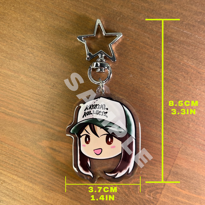 Hi, It's me KrystalKollectz - Keychain