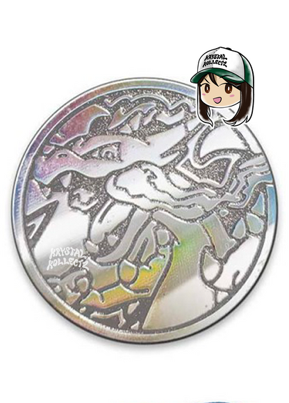 Pokemon Mega Charizard X ex Ultra Premium Collection Metal Coin Phantasmal Flames