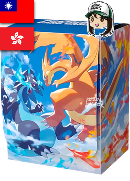 Mega Charizard Y Mega Charizard X Deck Box Traditional Chinese Pokemon Taiwan Hong Kong