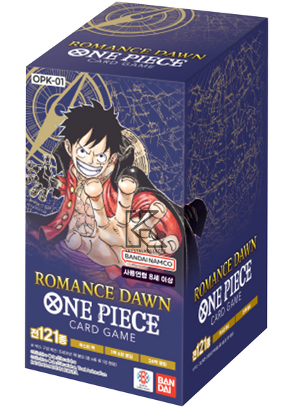 One Piece Romance Dawn Korean Booster Box KrystalKollectz 