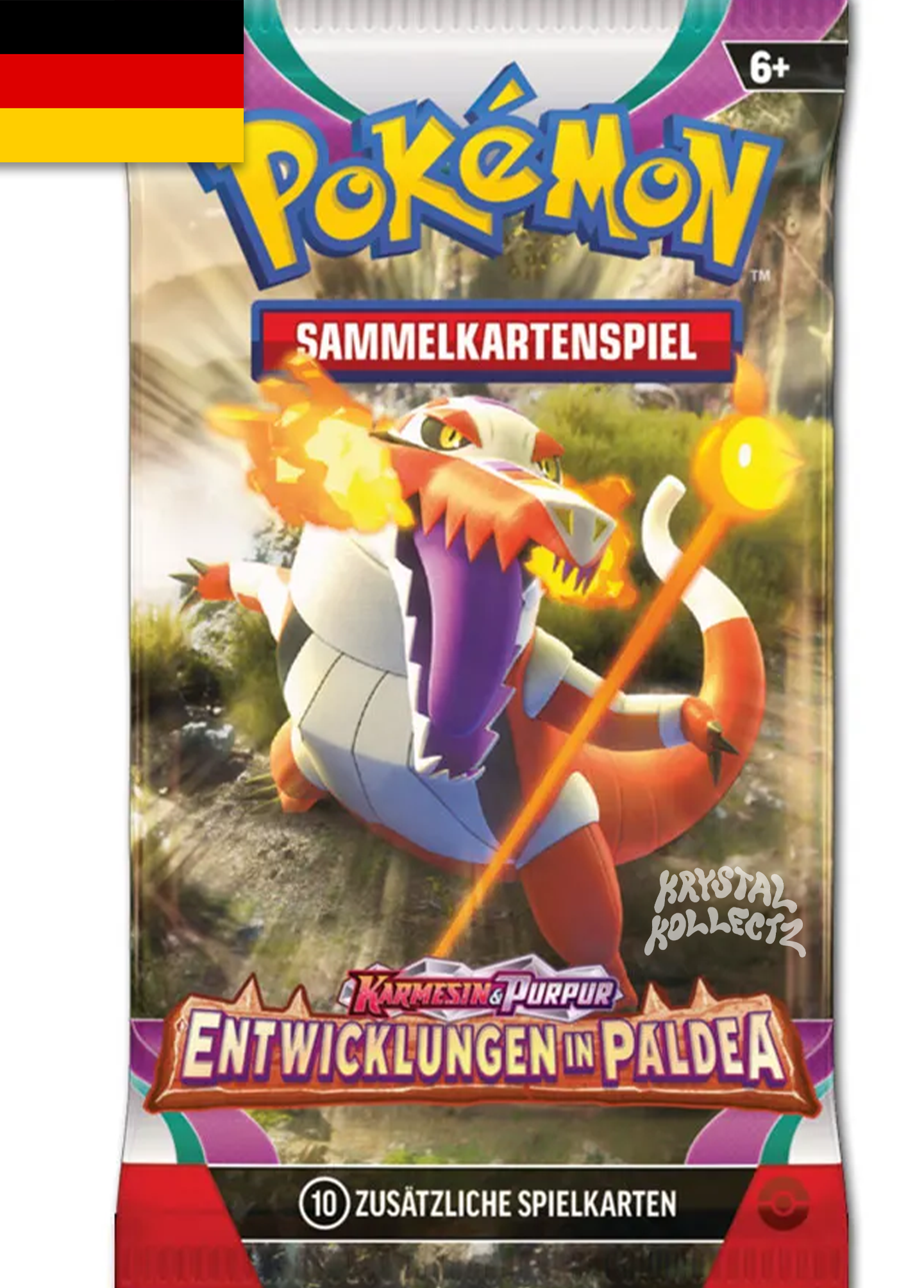 Paldea Evolved - Pokemon Booster Pack - German
