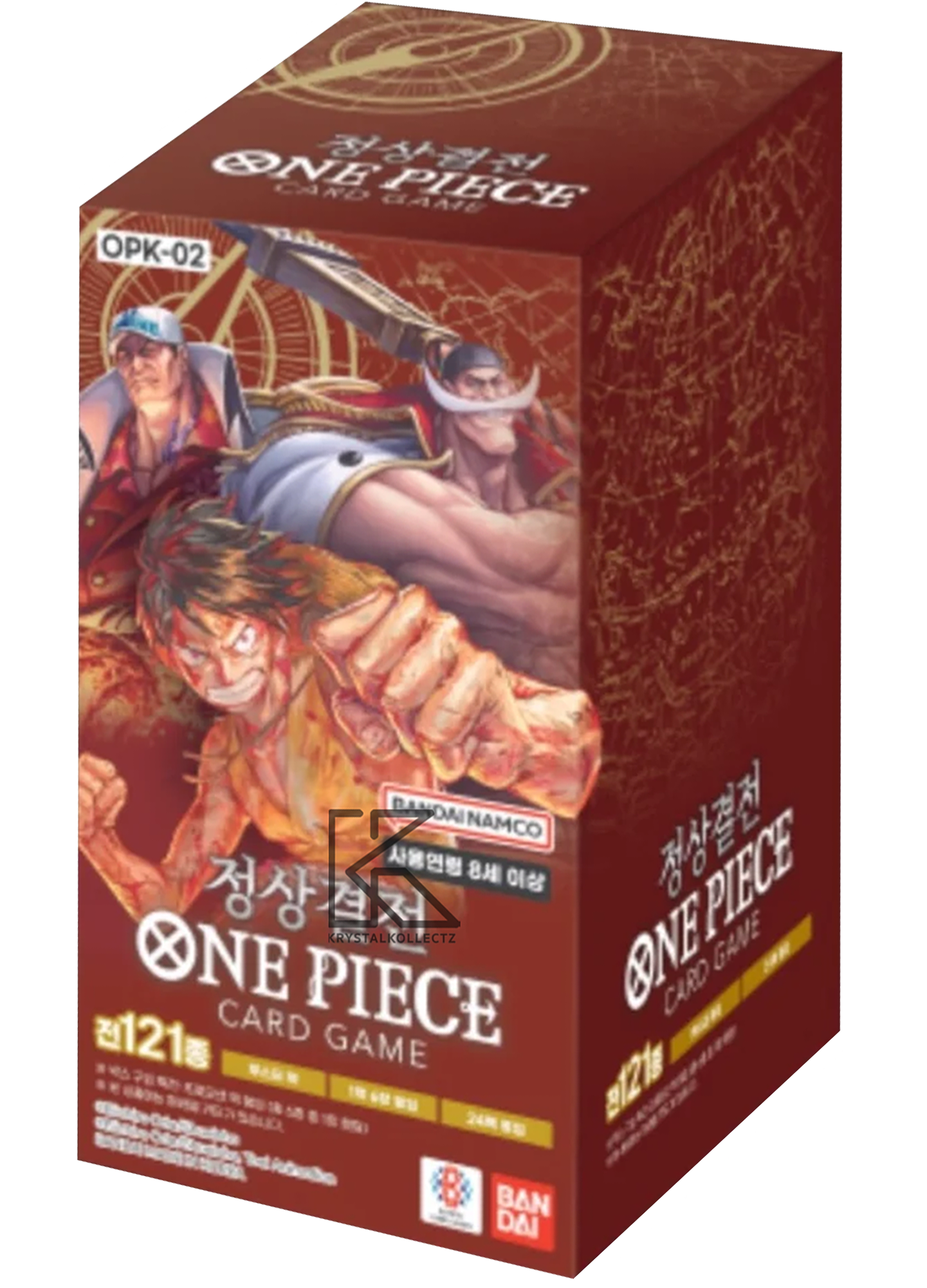 One Piece Korean Paramount War Booster Box KrystalKollectz 