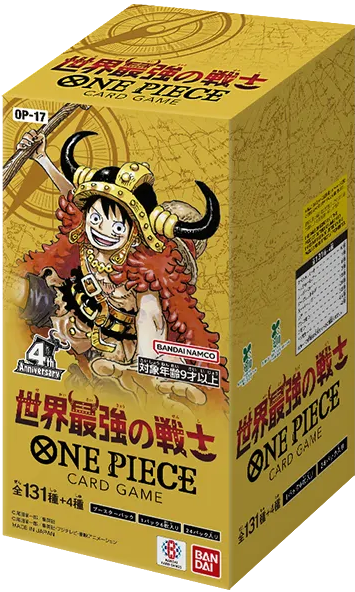 Japanese | The World's Strongest Warrior - One Piece Booster Box | OP-17 | PRE-ORDER