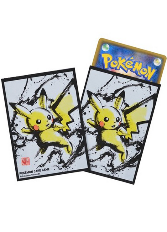 Pikachu Retsuden - Pokemon Official Japanese Sleeves - 64 x Sleeve Pack