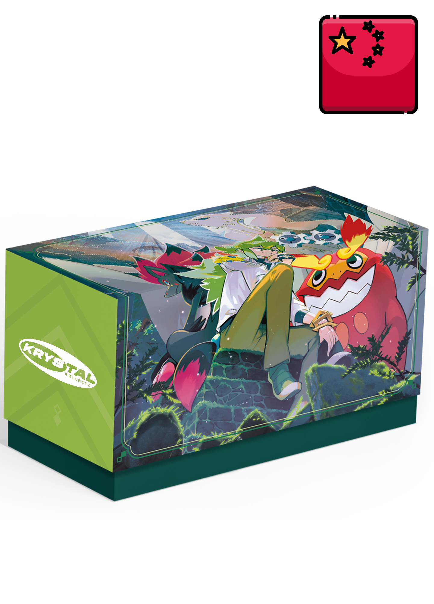 共逐荣光 Pokemon S-Chinese N's collection box gift set ETB Krystalkollectz S-Chinese booster pack Jumbo Chasing Glory Together NEW sealed authentic Chinese 2026 Destined Rivals Chinese version  