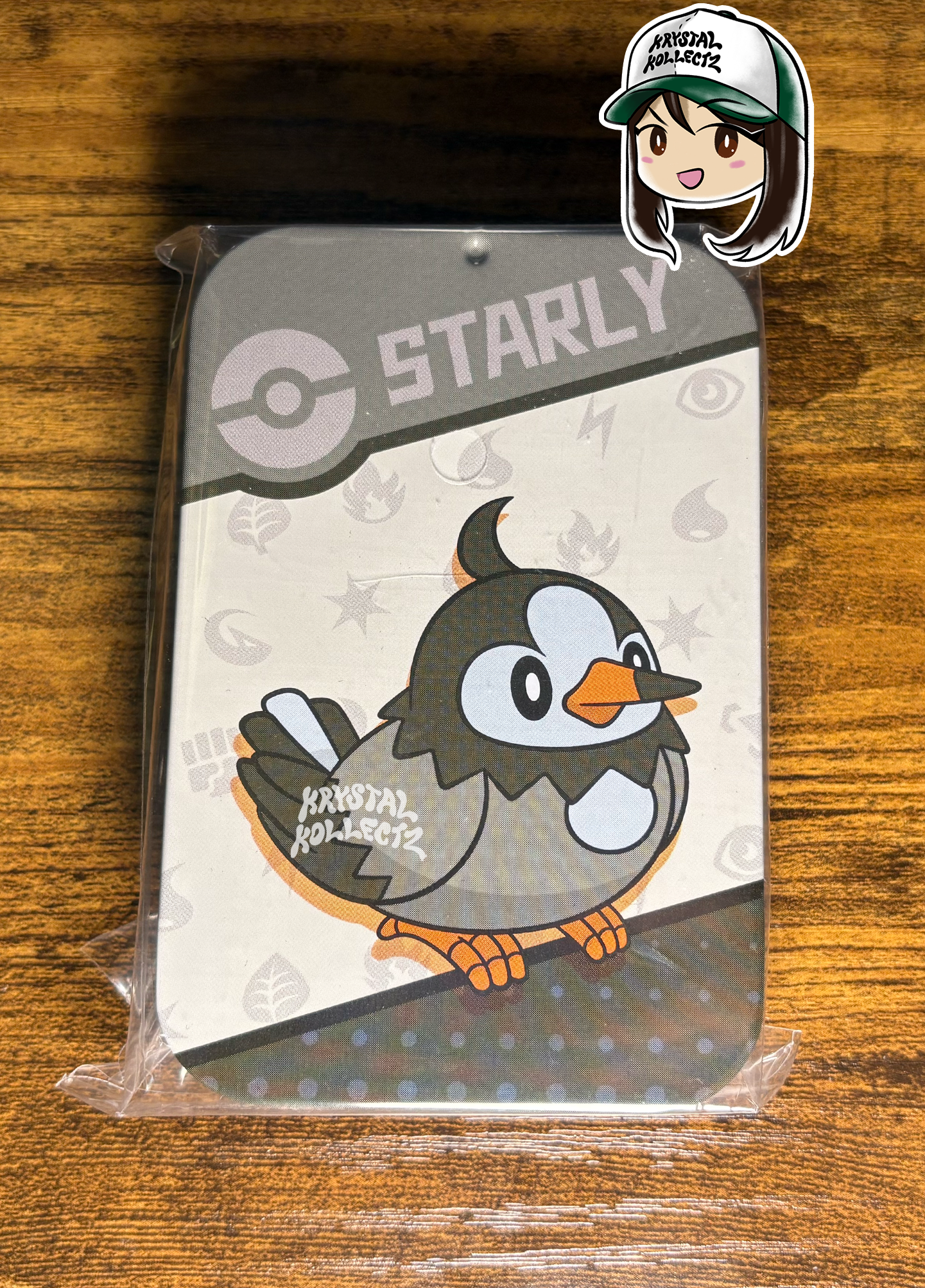 Starly - Pokemon Official Damage Counter Storage Tin - Mainland China Exclusive